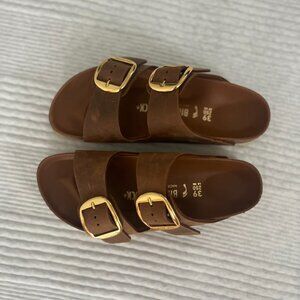 Birkenstock-Arizona Big Buckle Slide Sandal - Women's Size 39